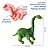 Molde De Silicone: Dinossauro Braquiossauro - 8,5 x 6,5 cm - Imagem 2