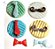 Molde De Silicone: Gravatas e Bigodes - Imagem 3