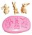 Molde De Silicone: Coelhos da Páscoa - Imagem 1