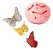 Molde De Silicone: Borboletas Bosque - Imagem 1