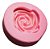 Molde De Silicone: Rosa Ornamental - 4,0 cm - Imagem 3