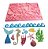 Molde De Silicone: Fundo do Mar - Peixes, Conchas e Algas - Imagem 1