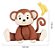 Molde De Silicone: Macaco - 5,0 x 7,0 cm - Imagem 2