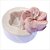 Molde De Silicone: Flor Rosa 3D - 3,3 cm - Imagem 1