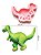 Kit: Molde De Silicone Dinossauros - 6 peças - Imagem 3