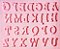 Molde De Silicone: Letras Maiúsculas com Serifa - Imagem 1
