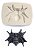Molde De Silicone: Aranha - 3,0 x 4,0 cm - Imagem 4
