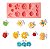 Kit: Molde De Silicone Folhas e Flores - 3 peças - Imagem 2