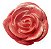 Molde De Silicone: Flor Rosa 3D - 4,0 cm - Imagem 4