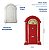 Molde De Silicone: Porta Ornamentada - 11,0 x 7,0 cm - Imagem 2