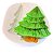 Molde De Silicone: Pinheiro de Natal - 4,2 x 4,0 cm - Imagem 1