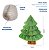Molde De Silicone: Pinheiro de Natal - 4,2 x 4,0 cm - Imagem 2