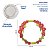 Molde De Silicone: Guirlanda de Natal - 5,8 x 5,8 cm - Imagem 2