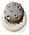 Molde De Silicone: Lua com Crateras - 5,0 cm - Imagem 1