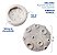 Molde De Silicone: Lua com Crateras - 5,0 cm - Imagem 2