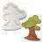 Molde de Silicone: Árvore Bonsai - 7,5 x 5,5 cm - Imagem 3