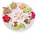 Molde De Silicone: Folhas e Flores de Outono - Imagem 1