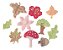 Molde De Silicone: Folhas e Flores de Outono - Imagem 4