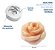 Molde De Silicone: Rosa - 2,8 cm - Imagem 2