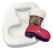 Molde De Silicone: Bota Natalina - 2,5 x 2,5 cm - Imagem 1