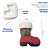 Molde De Silicone: Bota Natalina - 2,5 x 2,5 cm - Imagem 2