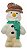 Molde De Silicone: Boneco de Neve - 8,0 x 4,5 cm - Imagem 4