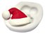 Molde De Silicone: Gorro do Papai Noel - 2,0 x 2,5 cm - Imagem 1