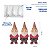 Molde De Silicone: 3 Duendes - 3,5 x 1,8 cm - Imagem 2