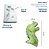 Molde De Silicone: Cabeça de Dinossauro - 4,5 x 3,5 cm - Imagem 2