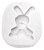 Molde De Silicone: Coelhinho da Páscoa - 3,8 x 2,5 cm - Imagem 3
