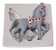 Molde De Silicone: Cavalo - 4,0 x 4,5 cm - Imagem 1