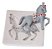 Molde De Silicone: Cavalo - 4,0 x 4,5 cm - Imagem 4