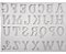 Molde De Silicone: Letras Vintage - Imagem 3