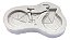 Molde De Silicone: Bicicleta - 4,5 x 7,5 cm - Imagem 3