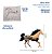 Molde de Silicone: Cavalo Correndo - 5,0 x 7,0 cm - Imagem 2