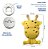 Kit: Molde de Silicone Girafa - 2 peças - Imagem 3