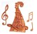 Molde De Silicone: Notas Musicais - Imagem 4
