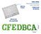 Kit: Molde De Silicone Números e Letras Vintage - 2 peças - Imagem 3