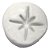 Molde De Silicone: Estrela 8 pontas - 2,5 x 2,5 cm - Imagem 4