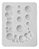 Molde De Silicone: Bolas e Pérolas - 8,0 x 6,0 cm - Imagem 3