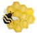 Molde de Silicone: Favo de Mel - 3,0 x 4,0 cm - Imagem 1
