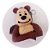Molde de Silicone: Marsha e o Urso - 3,5 cm - Imagem 1