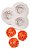 Molde De Silicone: 3 Rosas - 3,0 cm - Imagem 3
