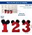 Molde De Silicone: Números Minnie - Imagem 2