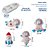 Kit: Moldes De Silicone Espaço Sideral - 4 peças - Imagem 4