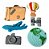 DUPLICADO - Kit: Moldes De Silicone Espaço Sideral - 4 peças - Imagem 1