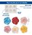 Molde De Silicone: 6 Rosinhas - 2,5 cm - Imagem 2