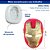 Molde De Silicone: Cabeça Homem de Ferro 3,7 x 2,5 cm - ENVIO IMEDIATO (Pasta Americana, Resina) - Imagem 2