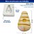Molde de Silicone: Colmeia - 4,0 x 2,5 cm - Imagem 2