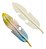Molde de Silicone: Penas - 6,0 x 1,5 cm - Imagem 4